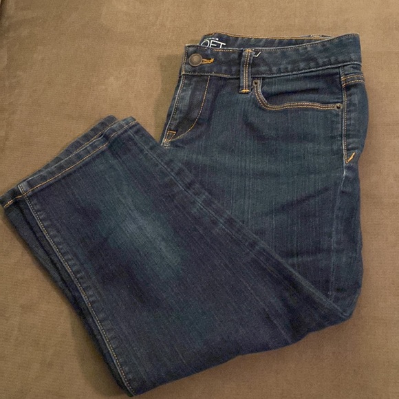 LOFT size 4 ankle/crop jeans - Picture 2 of 13